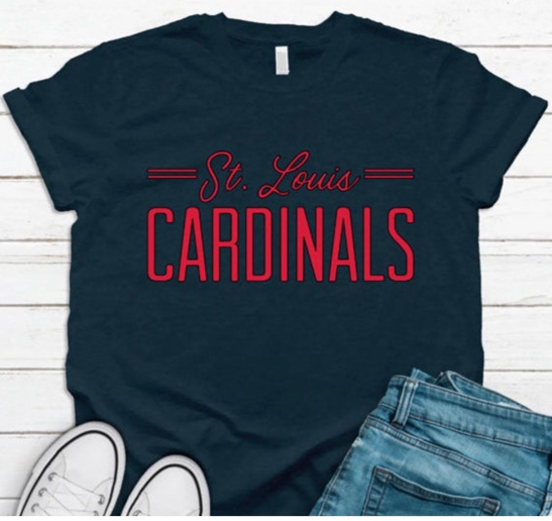 FarmtownPrintingCo St. Louis Cardinals T-Shirt, Cardinals Tee