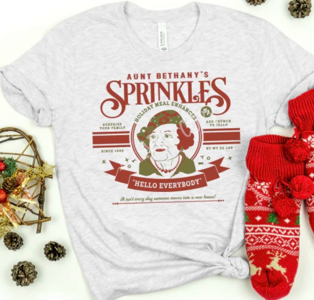 Aunt Bethanys Sprinkles, Griswold, Funny Christmas Shirt - Etsy
