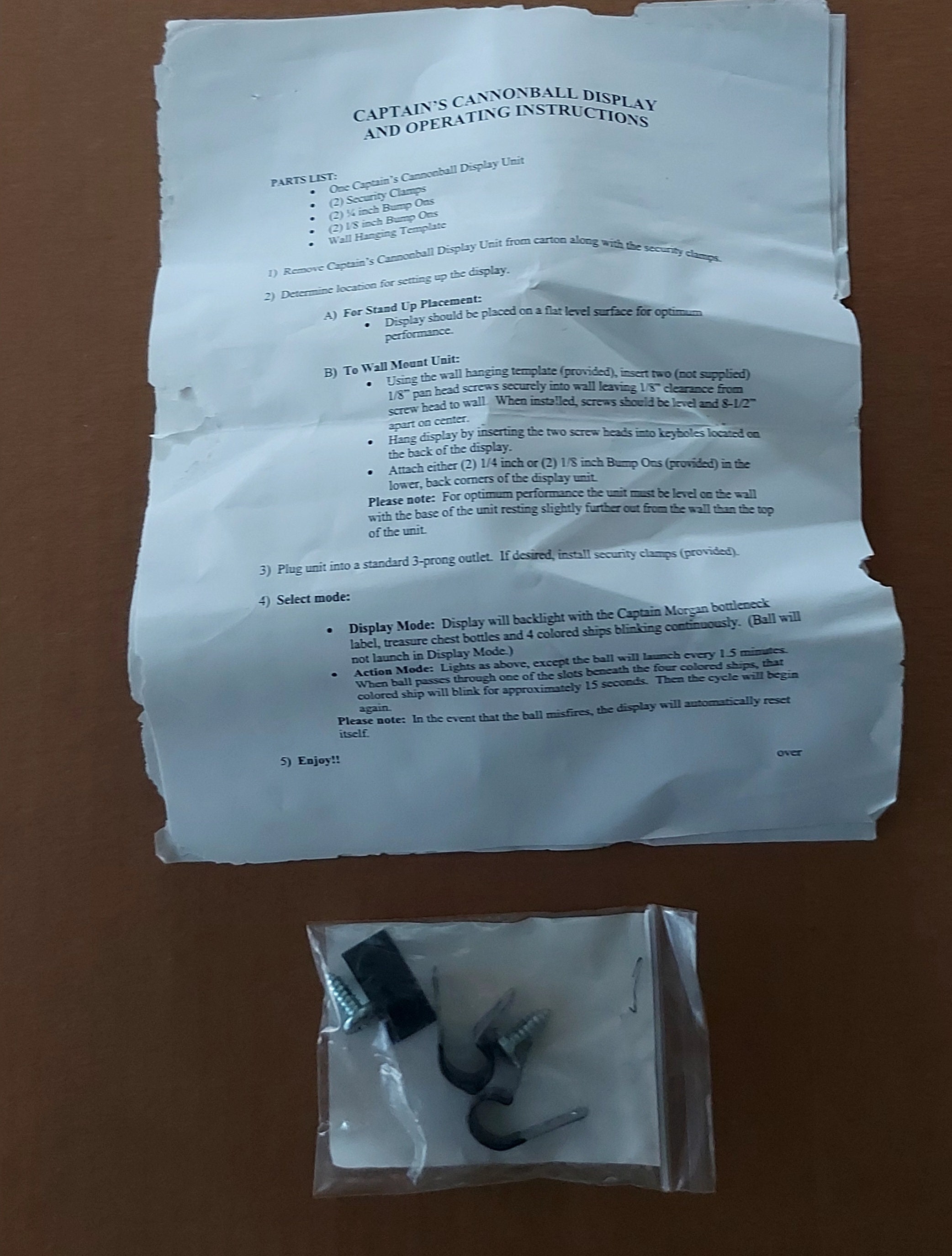 Captain GOLD Cannonball Back Bar Collectable Etsy