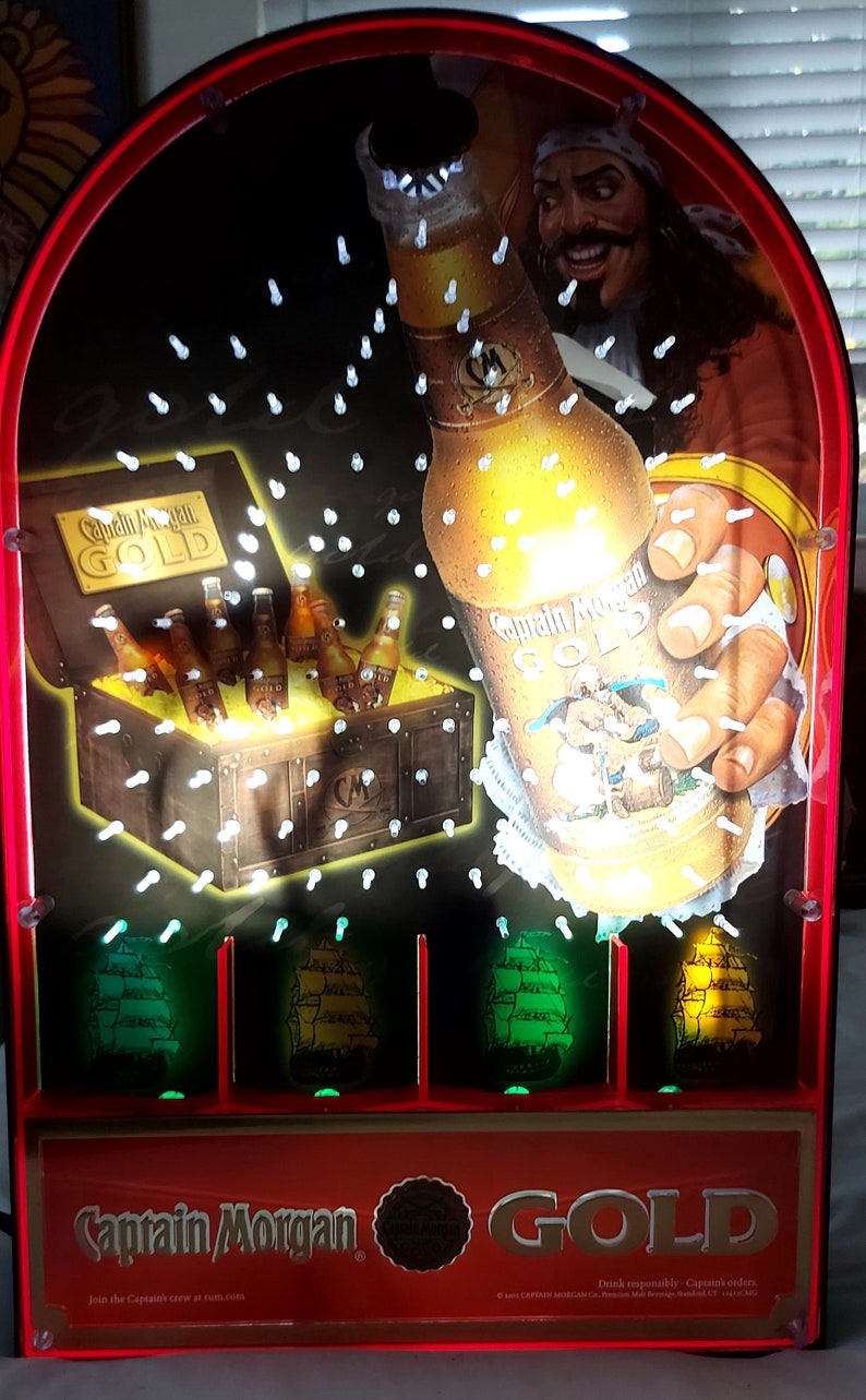 Captain GOLD Cannonball Back Bar Collectable Etsy