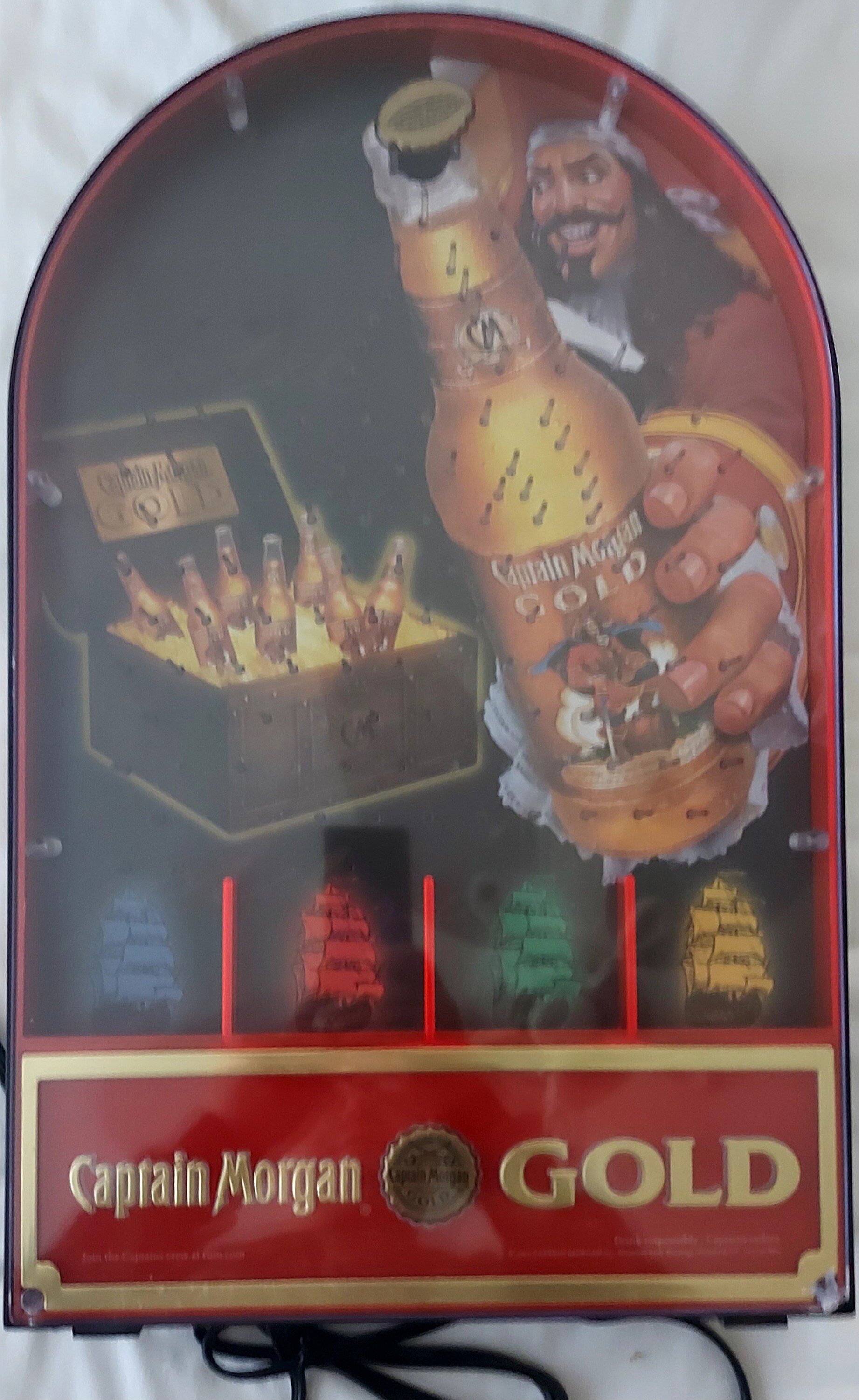 Captain GOLD Cannonball Back Bar Collectable Etsy