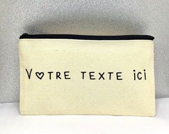 Trousse personnalisée