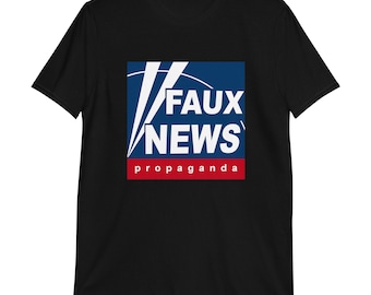 Funny Faux News Propaganda Fox News Parody T-Shirt