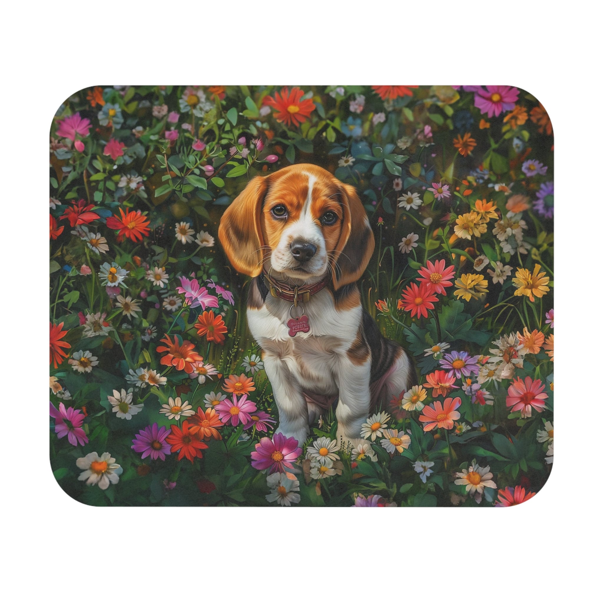 Beagle Puppy Mouse Pad (rectangle) (9