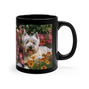 Designer Westie 11oz Mug with Charismatic Artwork