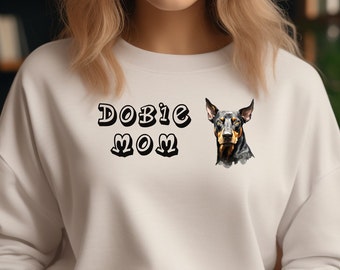 Doberman Unisex Heavy Blend™ Crewneck Sweatshirt, Doberman Lover Gift, Doberman Owner Gift, Doberman Lover Gift, Doberman Dog Owner Gift