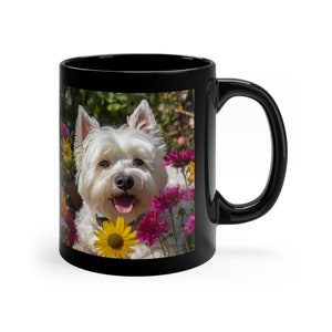 Designer Westie 11oz Mug with Charismatic Artwork