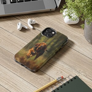 Black and Tan Bloodhound Tough iPhone Cases, Black and Tan Bloodhound iPhone Case Gift