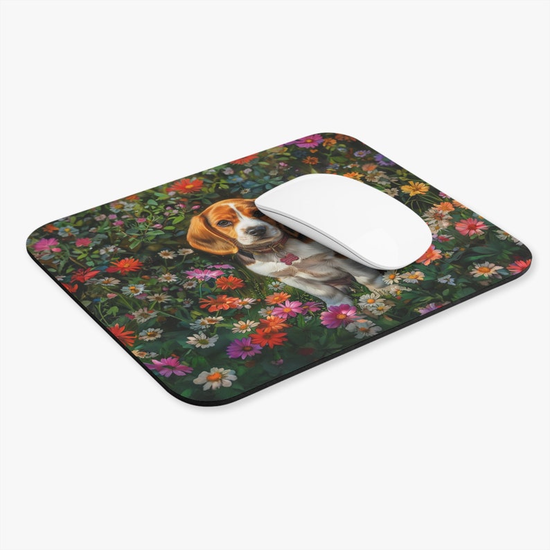 Beagle Puppy Mouse Pad (rectangle) (9