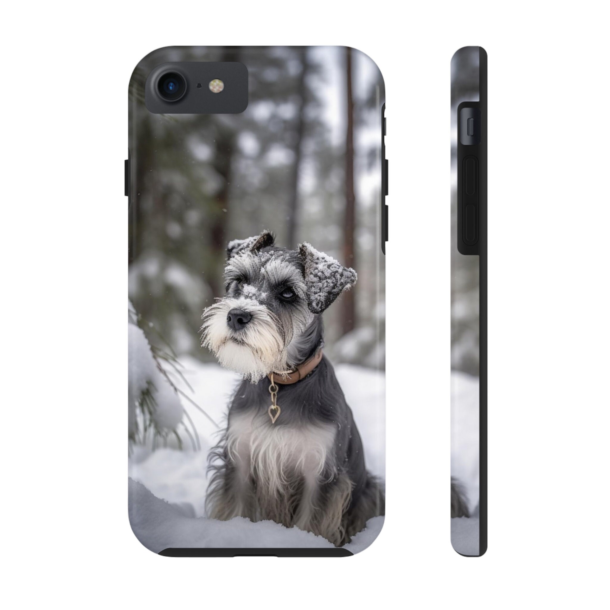 Schnauzer Black Phone Case Wallet Schnauzer Black Phone Case Wallet