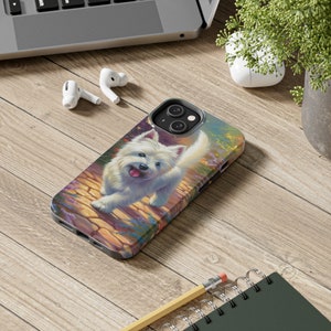 Westie Puppy Tough iPhone Cases, iPhone Case Gift, Westie iPhone Case Gift, Westie Lover Gift, Westie Owner Gift