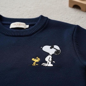 Cartoon Dog & Bird Embroidery Design | Retro Best Friends Patch (Digital File) image 2