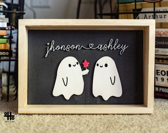 Forever My Boo | Home Decor | Couple Decor | Personalized Gifts | Custom Couple Gift | Gothic Decor | wedding anniversary | Birthday Gift