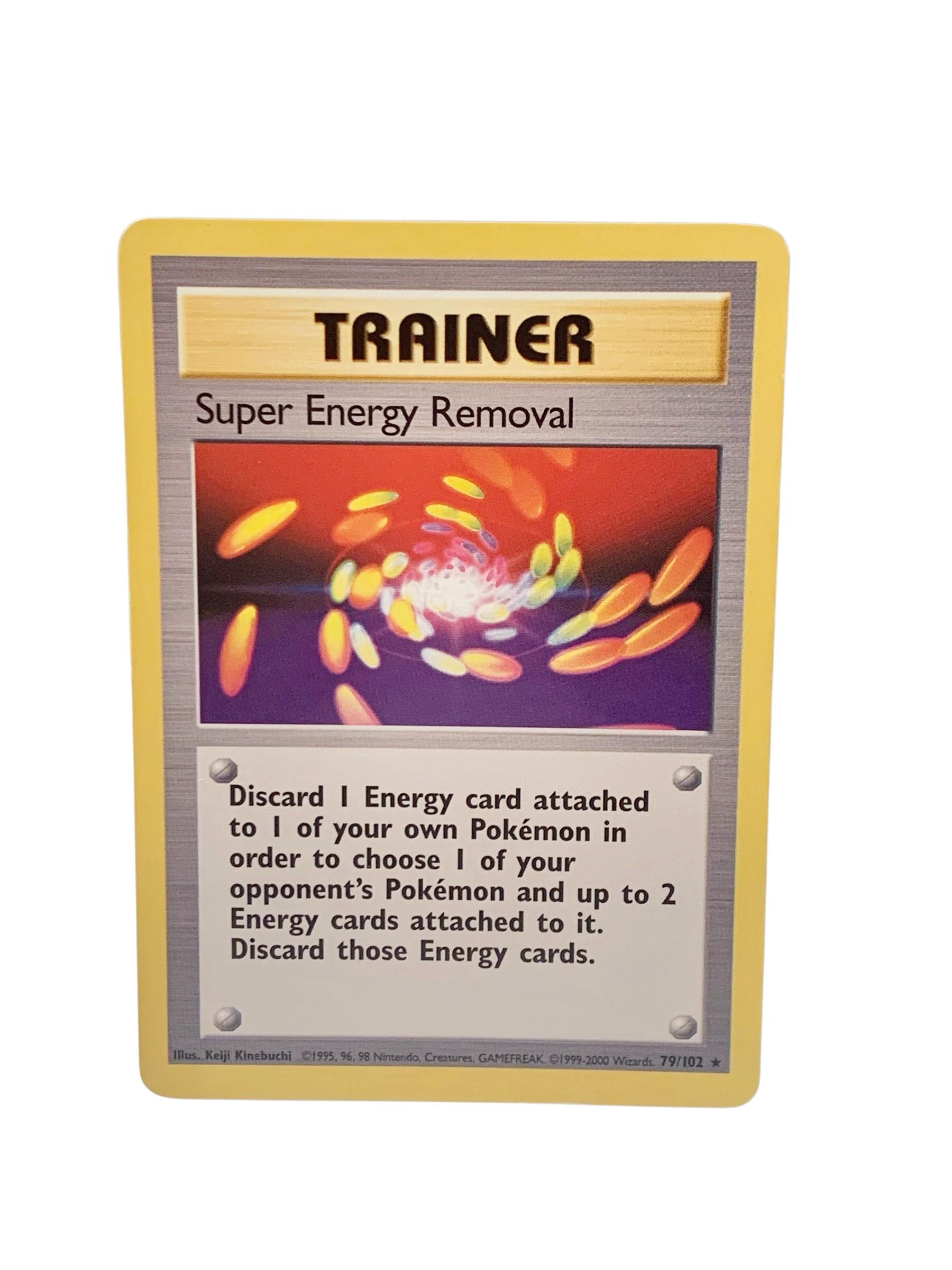 energy removal pokemon card 79/102 - Super Energy Removal