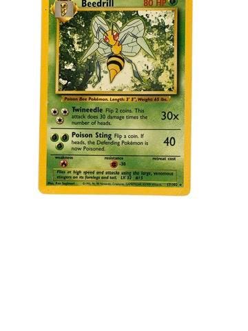 beedrill pokemon card value Beedrill 5/146 Price 2026