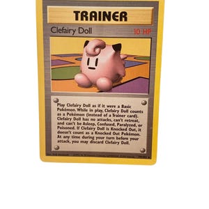 1999 clefairy pokemon card value Clefairy 1999 Pokemon Base Set 1st Edition Holo Rare #5 PSA Authenticated 8 Card