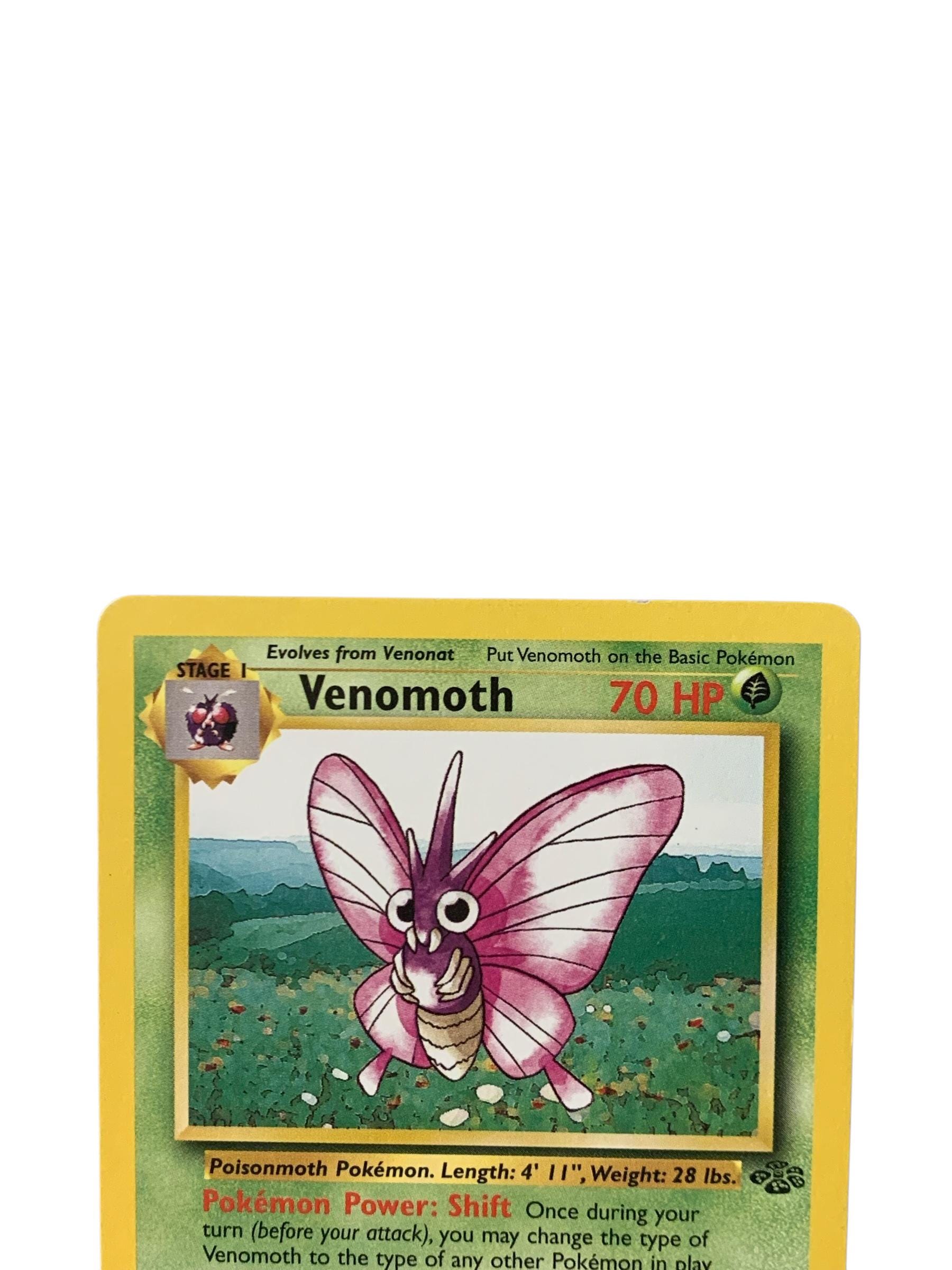 pokemon card venomoth [SV2a] 049/165UMaster Ball Reverse Holo cementing its place as a must 1995 Persian Venomoth 29/64 Jungle