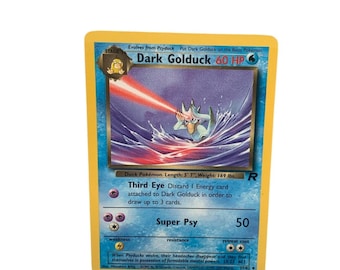 DARK Golduck 37/82 Team Rocket 1999- 2000 Wizards of the Coast Pokmon TCG  Card