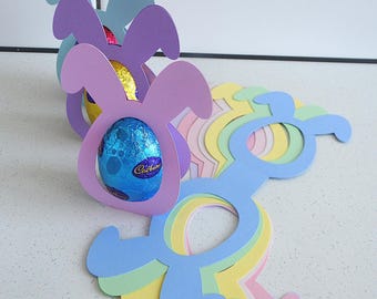Easter Bunny Egg Holders – Pack of 10