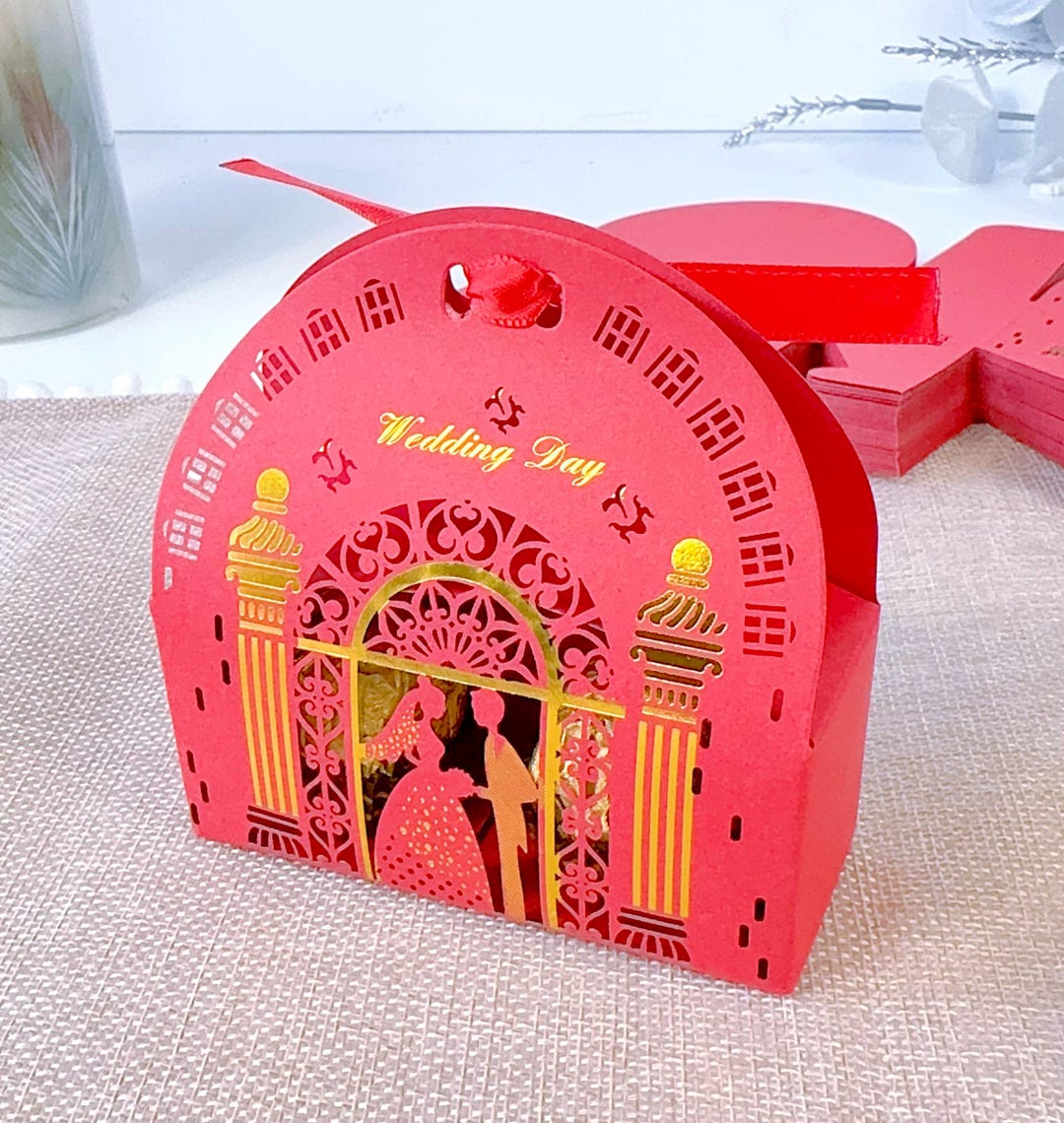 50 Chinese Wedding Favor Boxes With Ribbon Elegant Asian Party Favors — free download