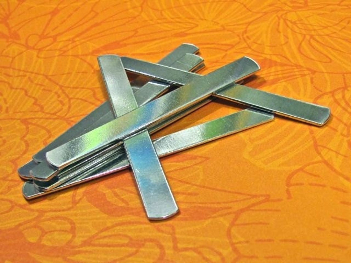 1/4 X 3 14gh 10 Tie Bar Tie Clip Blanks 3003 Aluminum Etsy