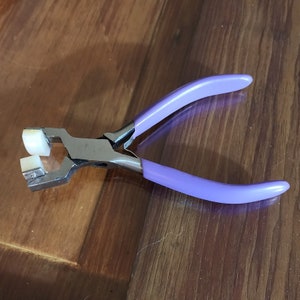 Bracelet Bending Pliers Purple Spring Pliers Special buy Limited Quantity
