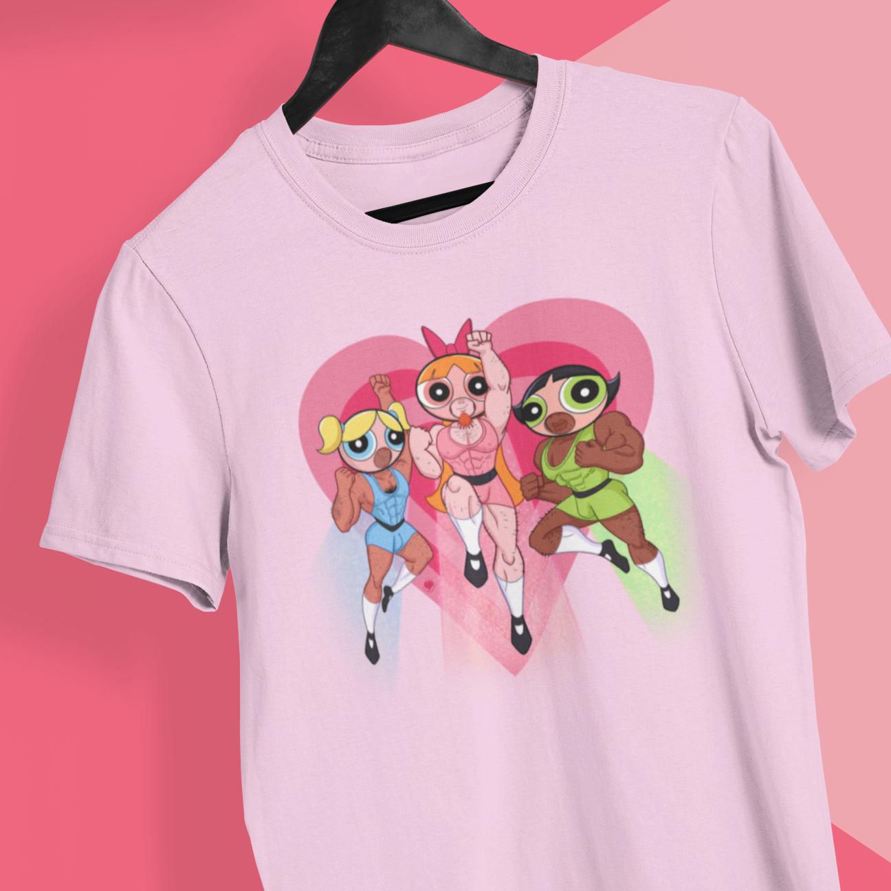 ヒロアカパロディ パワーパフガールズTシャツ 【公式通販】