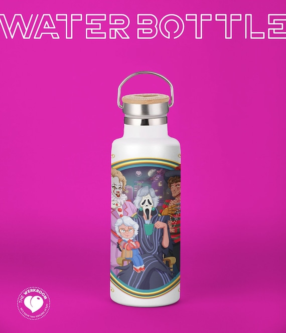 Water Bottle Golden Villains Special Edition, Ursula, Cruella, Evil Queen,  Parody Illustration, Golden Girls, LGBTQ Drinkware, Water Bottle 