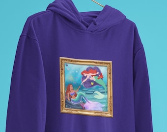 Sudadera unisex Parte de tu mundo Edición especial, La Sirenita, Ariel, Ropa divertida, Princesa Disney, Regalo divertido, Ropa, Sudadera divertida