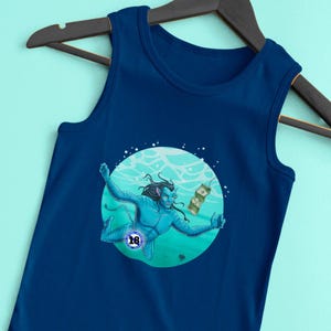 Unisex Tank Top Nirvatar Special Edition, Queer, Sexy, Schwuler Charakter, LGBTQ Kleidung, Gay Pride, Gay Cartoons, Fun Top, Geschenk, Kleidung, +18