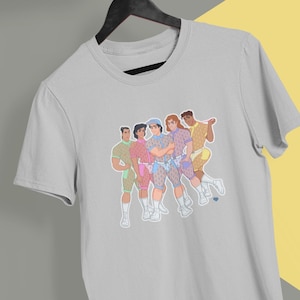Camiseta unisex Princes Lace Special Edition, arte queer, príncipes gay, ropa LGBTQ, orgullo gay, dibujos animados clásicos gay, camiseta divertida, regalo, ropa