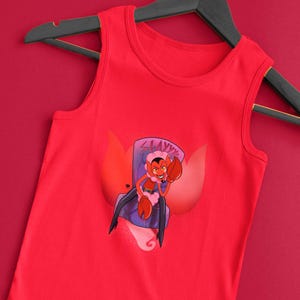 Unisex Tank Top HIM Special Edition, Queer Fun, Gay Villains, Gay Illustration, LGBTQ Apparel, Gay Pride, Gay Cartoon, Fun Gift, Clothes