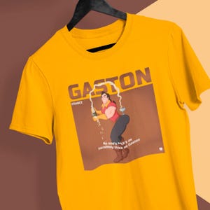 Unisex T-Shirt Gastondashian Magazines, Schurken, Gaston, Original, Parodie Kunst, Fun Bekleidung, klassische Charaktere, Fun Shirt, Geschenk, Kleidung
