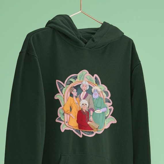 Unisex Hoodie Golden Villains Special Edition, Ursula, Cruella, Evil Queen, Parody, Golden Girls, LGBTQ Apparel, Fun Hoodie, Gift, Clothes
