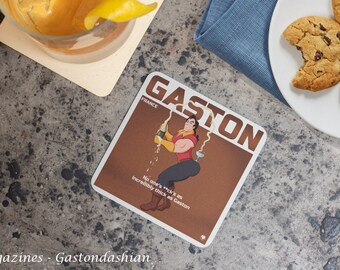 Juego de posavasos x2 Colección de revistas, Decoración del hogar, Queer, Diversión, Príncipes, Princesas, Ilustración de parodia, Fanart, Dibujos animados, Posavasos divertidos