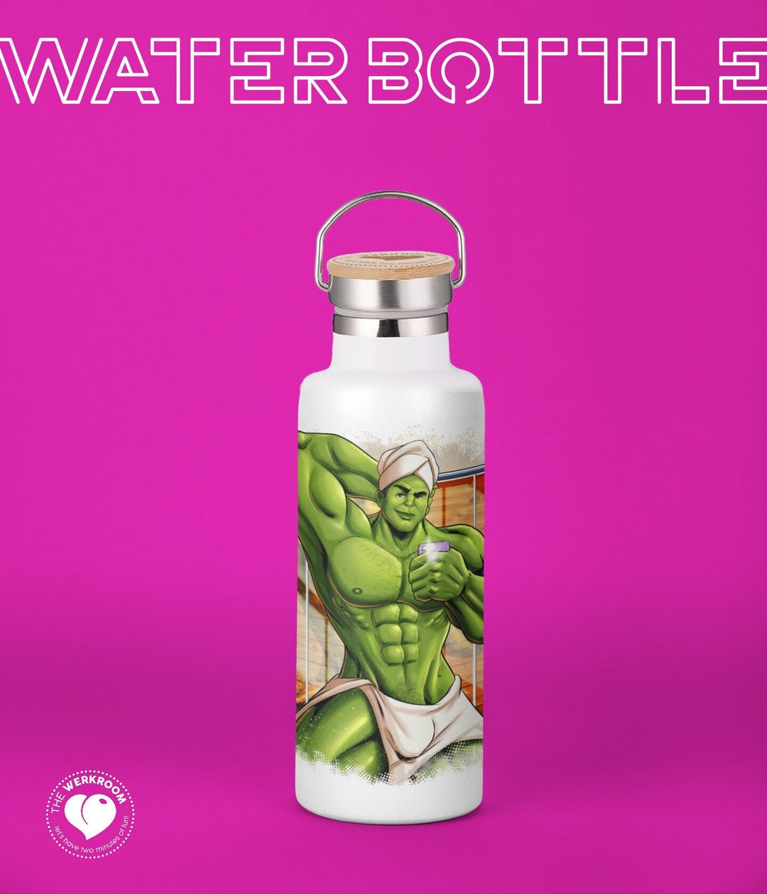 THE INCREDIBLE HULK Nalgene Kids 12oz Water Bottle BPA Free Brand New MARVEL
