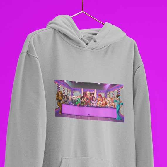 Unisex Hoodie Last Supper Drag Draglam Queer Drag Queens LGBTQ