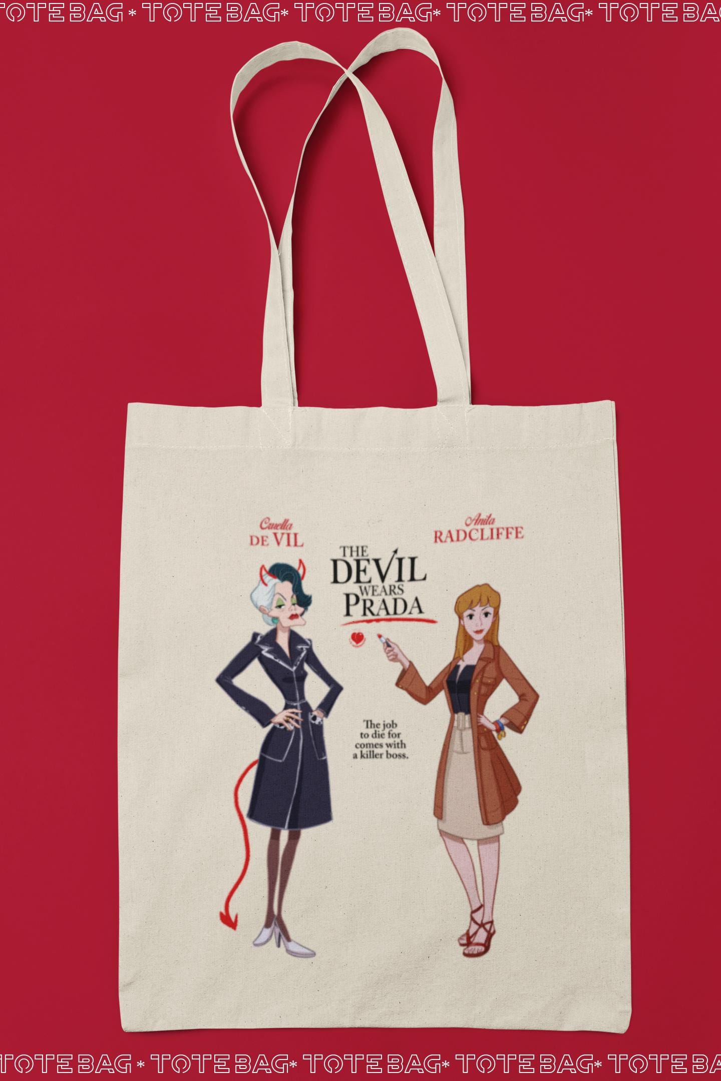 Tote Bag the Devil Wears Prada - Etsy