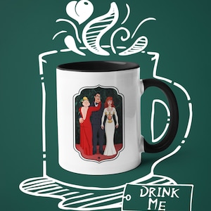 Coffee Mug Death Becomes Belle Special Edition, Princess, Fun Houseware, Movie Parody, Halloween, Spooky, Classic Movies, Fun Mug, Drinkware