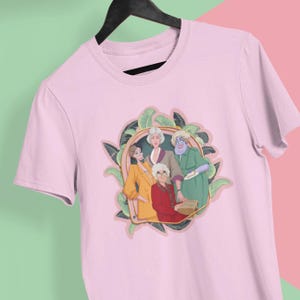 Unisex T-shirt Golden Villains Special Edition, Ursula, Cruella, Evil Queen, Parody, Golden Girls, LGBTQ Apparel, Fun Shirt, Gift, Clothes