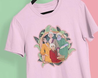 Unisex T-shirt Golden Villains Special Edition, Ursula, Cruella, Evil Queen, Parody, Golden Girls, LGBTQ Apparel, Fun Shirt, Gift, Clothes