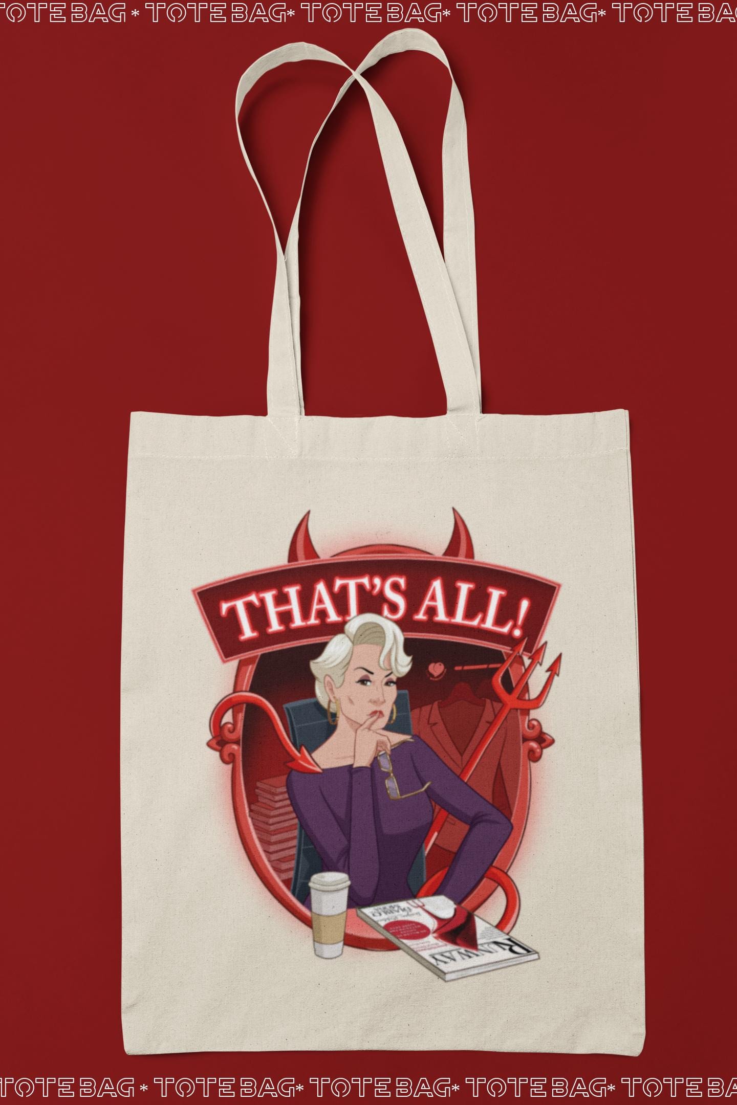Tote Bag the Devil Wears Prada - Etsy Singapore