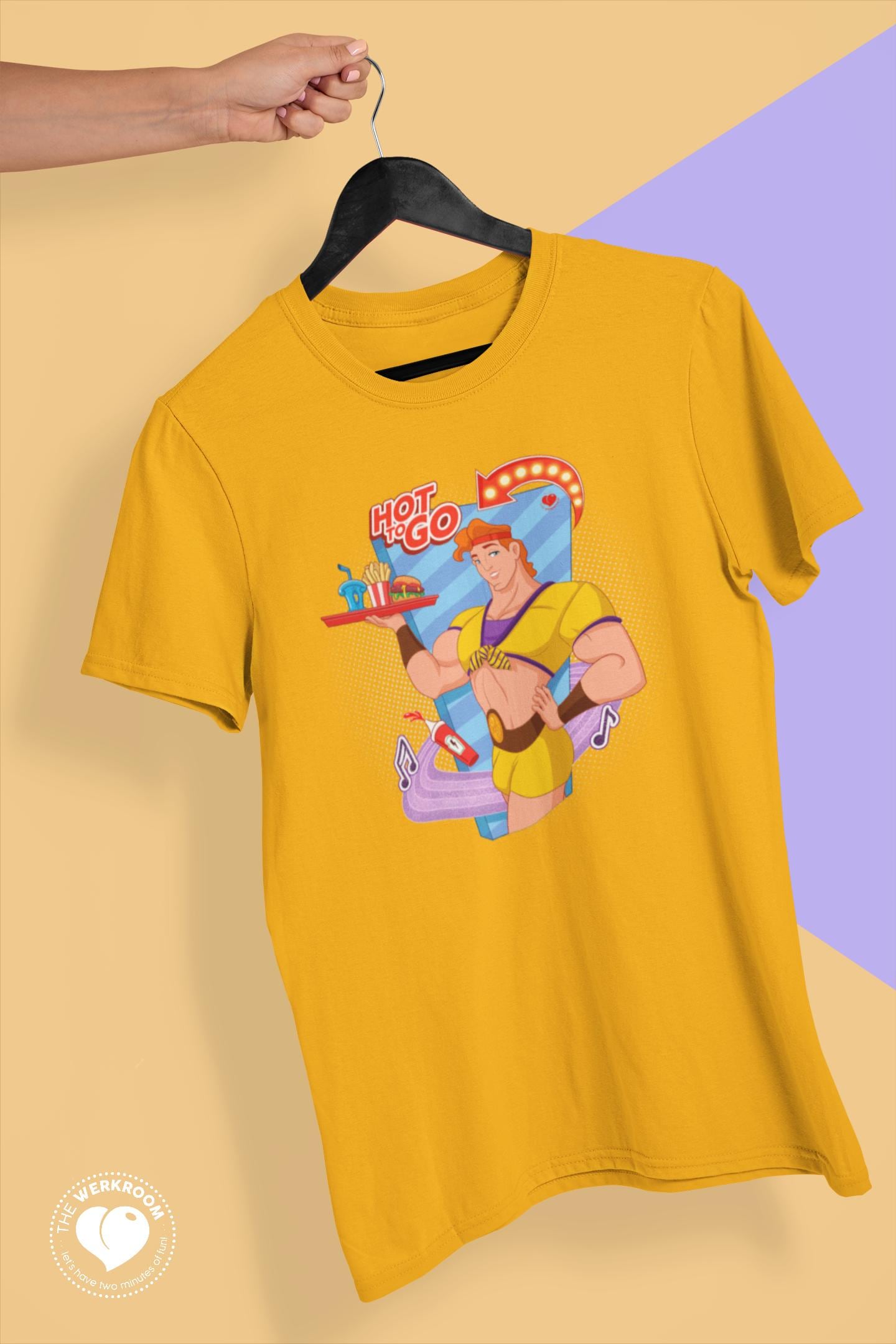 Unisex T-shirt Hot to Go Special Edition, Queer Artwork, Chappel