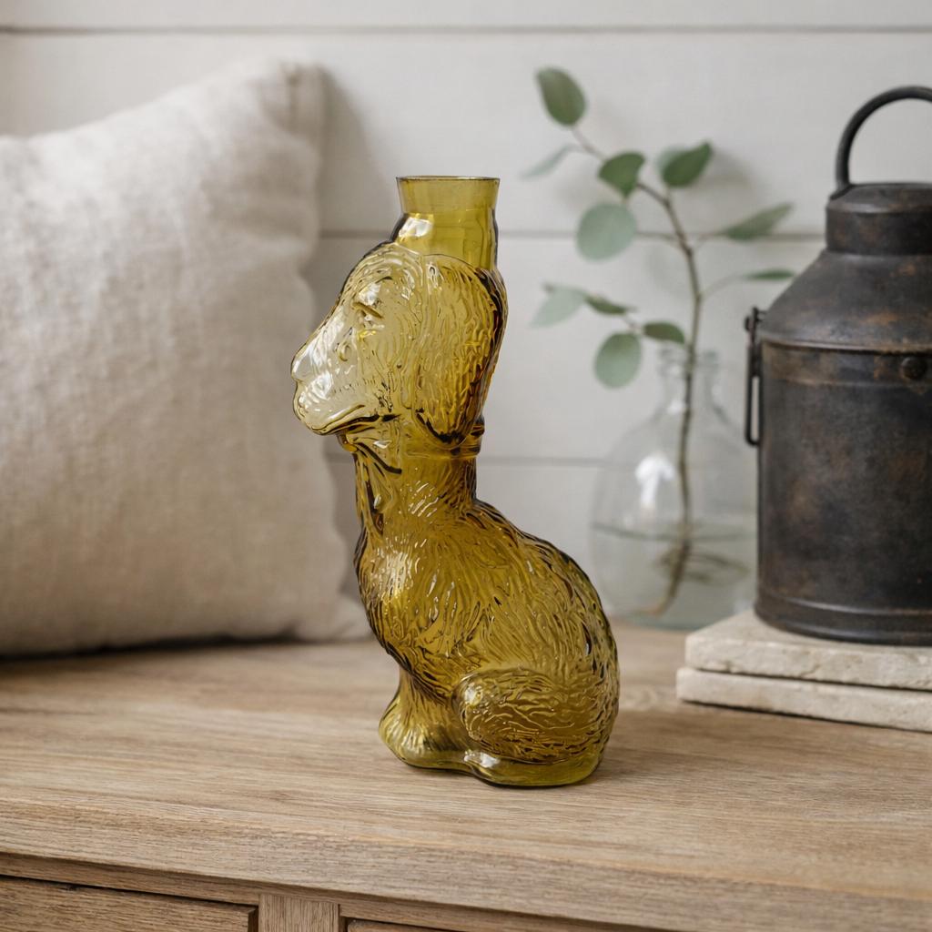Orange Italian Empoli Genie Bottle - Etsy