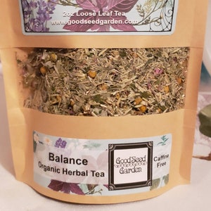 Organic Hormone Balance Herbal Tea