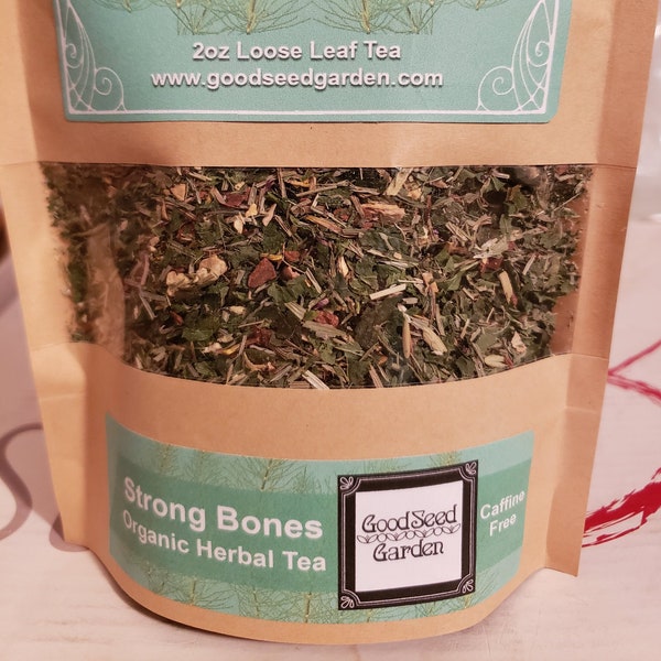 Organic Strong Bones Herbal Tea