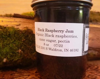Black Raspberry Indiana Wild Black Raspberry Jam - Etsy