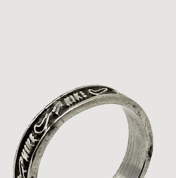 ring (size 8)「 nike logo just do it vintage dark … - image 3