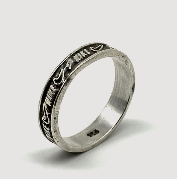 ring (size 8)「 nike logo just do it vintage dark … - image 2