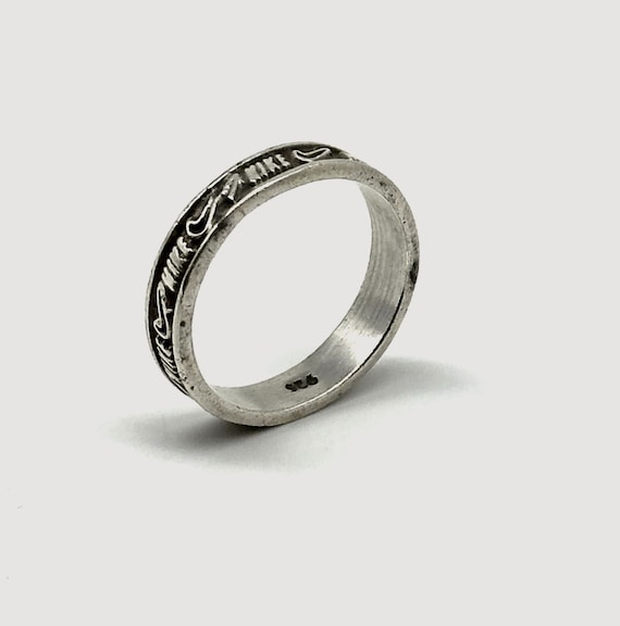 ring (size 8)「 nike logo just do it vintage dark … - image 1